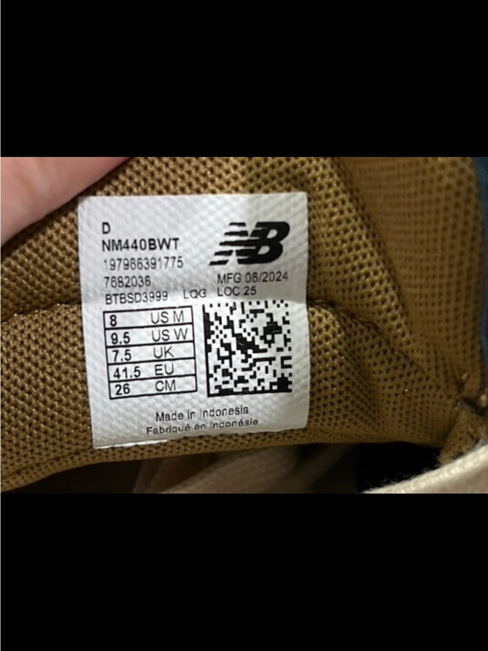 New Balance New Balance Numeric 440 Men's Navy, Tan & Rust Low-Top Sneakers - Picture 4 of 5
